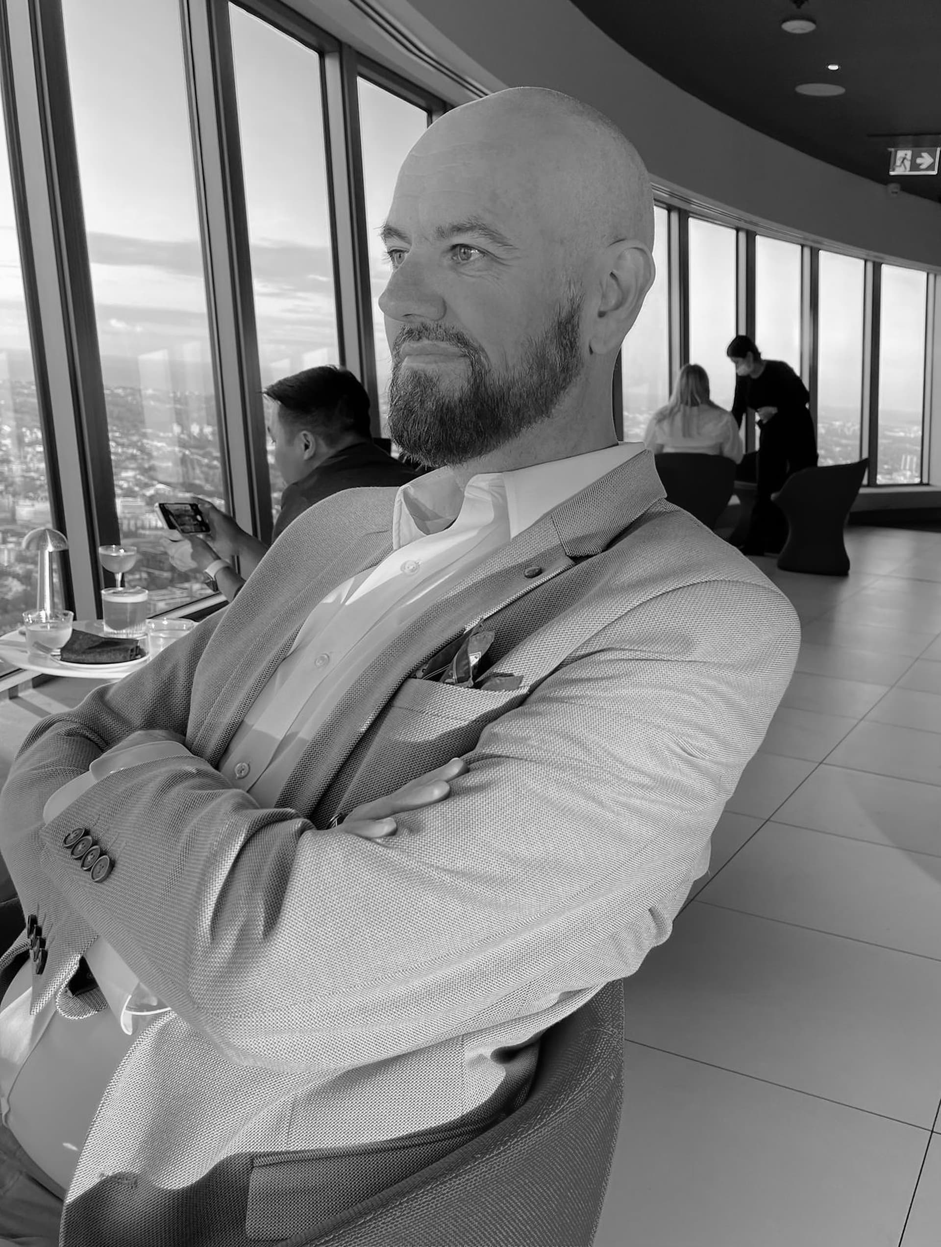 Portrait of Damien Welsh